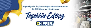 Chipper logo yanı teşekkür Chipper logo yanı teşekkür