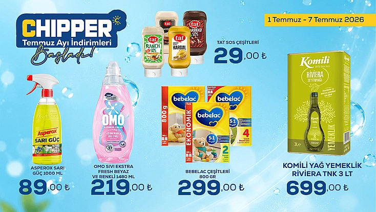 chipper 1-7 temmuz