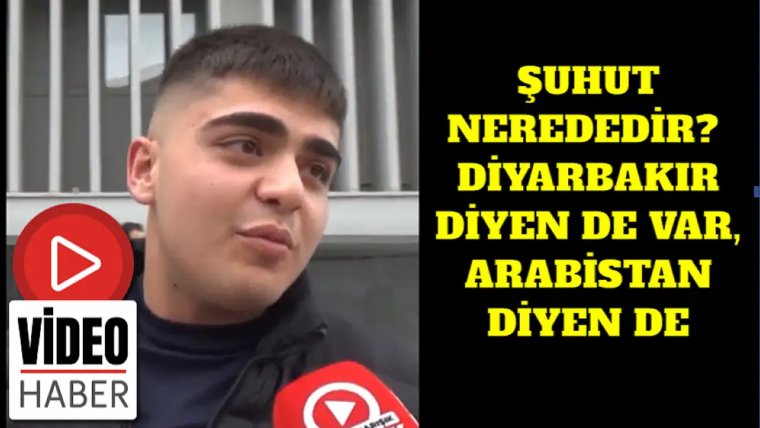 Şuhut Nerededir? Diyarbakır Diyen De Var, Arabistan Diyen De