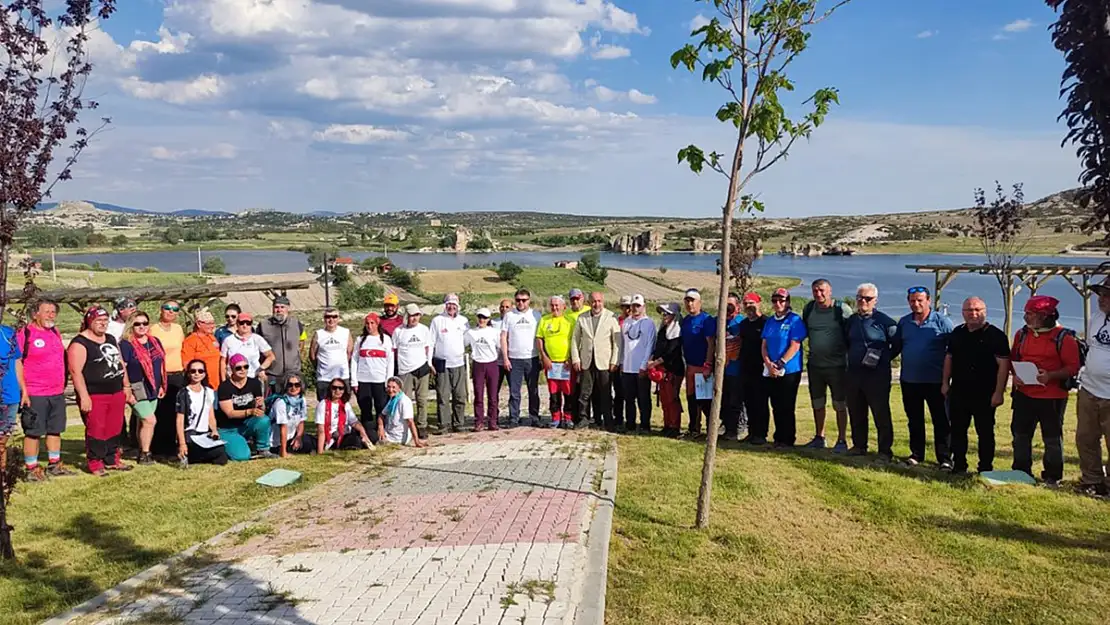 115 Sporcu Frig Yollarında Yürüdü