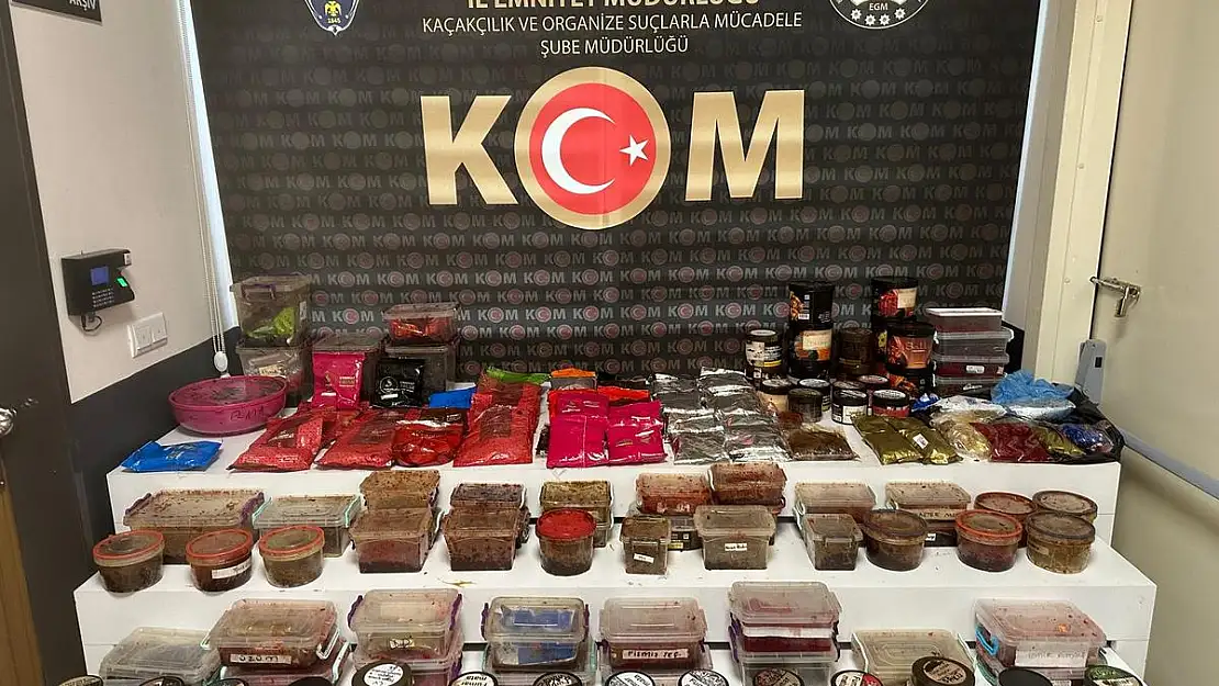 70 Kilo Kaçak Nargile Tütünü Ele Geçirildi