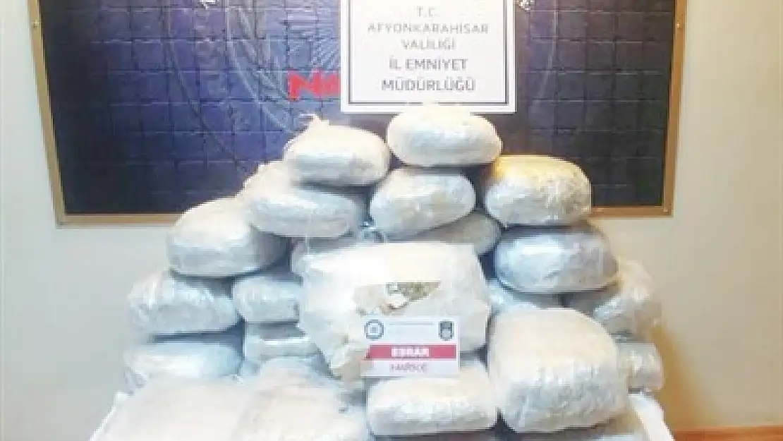 97 kilo uyuşturucu ile yakalandı