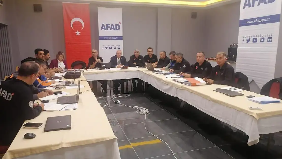 AFAD'ın koordinasyon çalıştayı Afyonkarahisar'da başladı