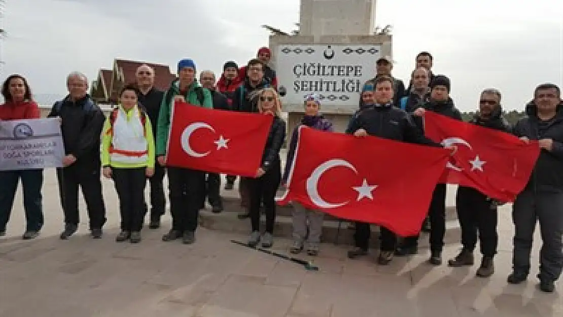 AFDOS Çanakkale Şehitleri için yürüdü