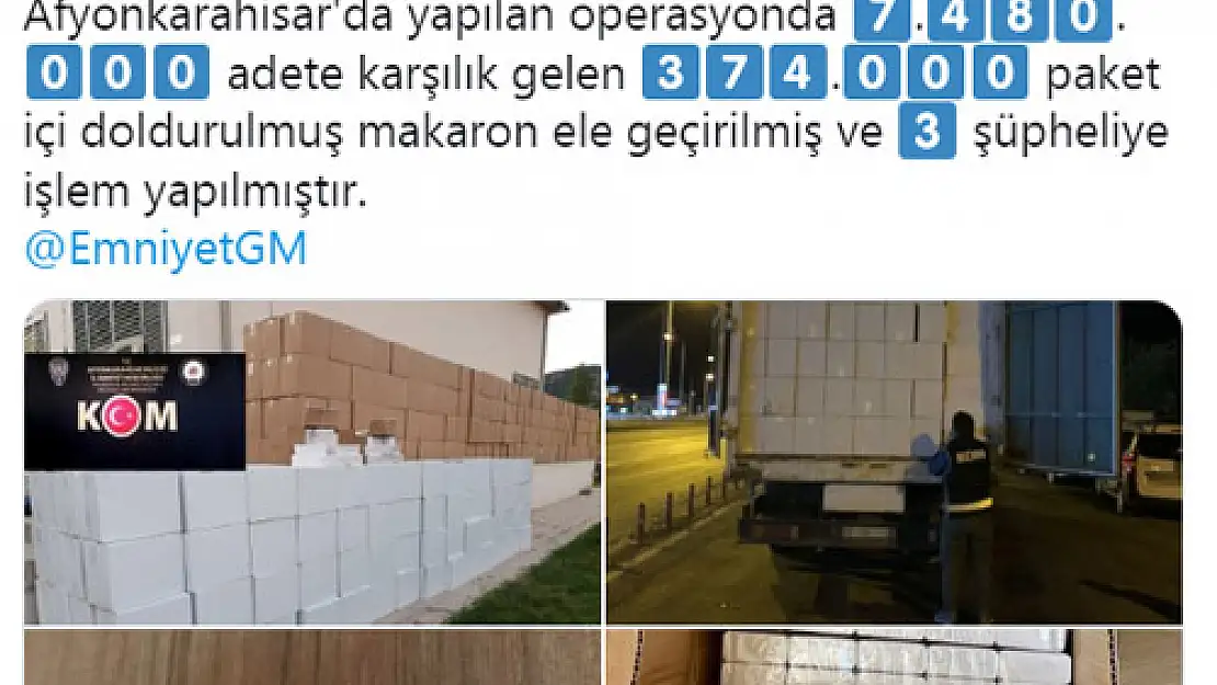 Afyon Emniyeti rekora imza attı