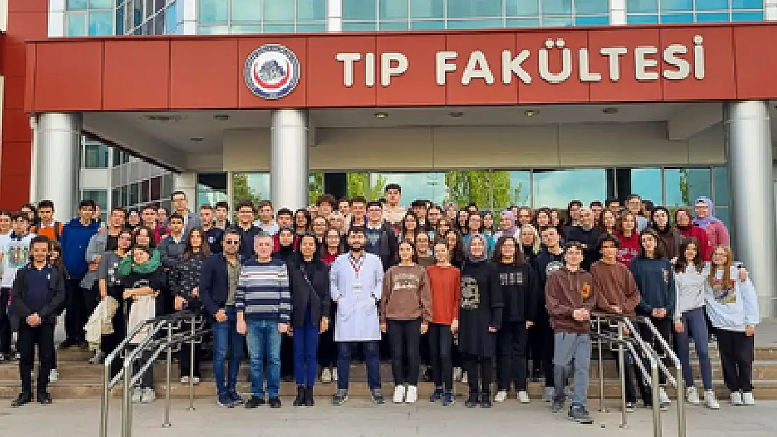 Afyon Lisesi'nden Tıp Fakültesi'ne ziyaret