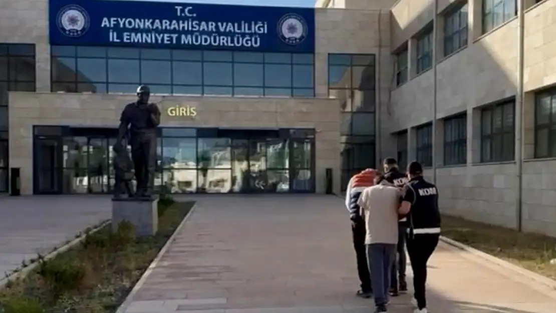 Afyon Merkezli Operasyonda Yakalandılar