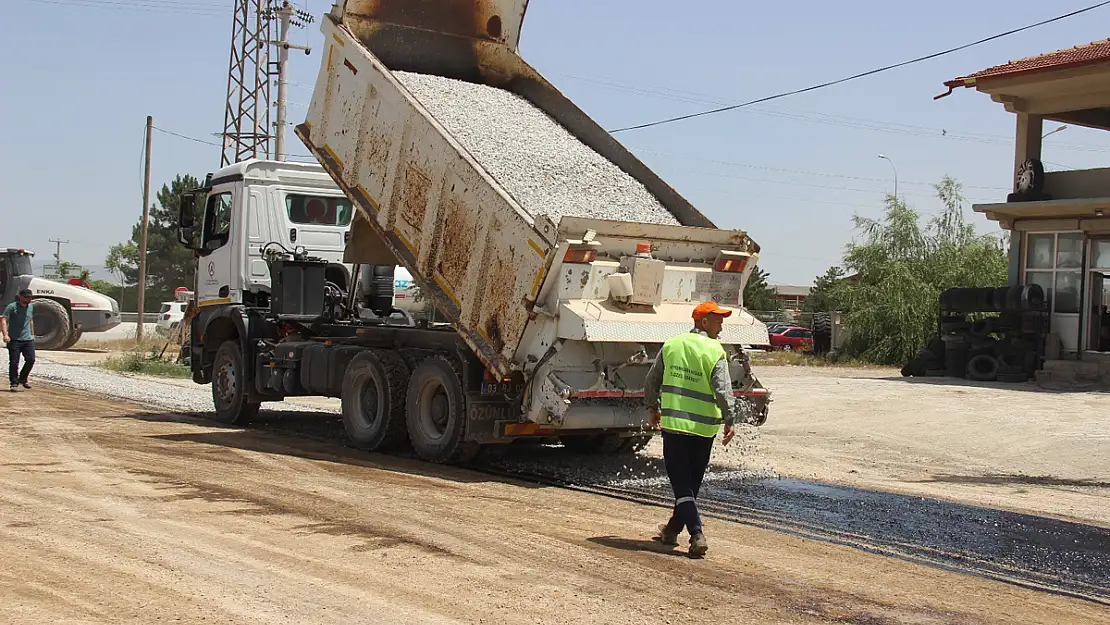 Afyon Özel İdarede Asfalt Sezonu Başladı