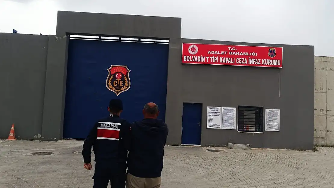 Afyon'da 5 Yıl Hapis Cezası Bulunan Şahıs Yakalandı