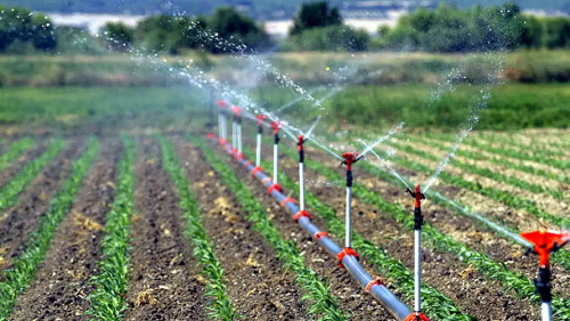 Afyon'da 588 bin  dekar tarım arazisi sulandı