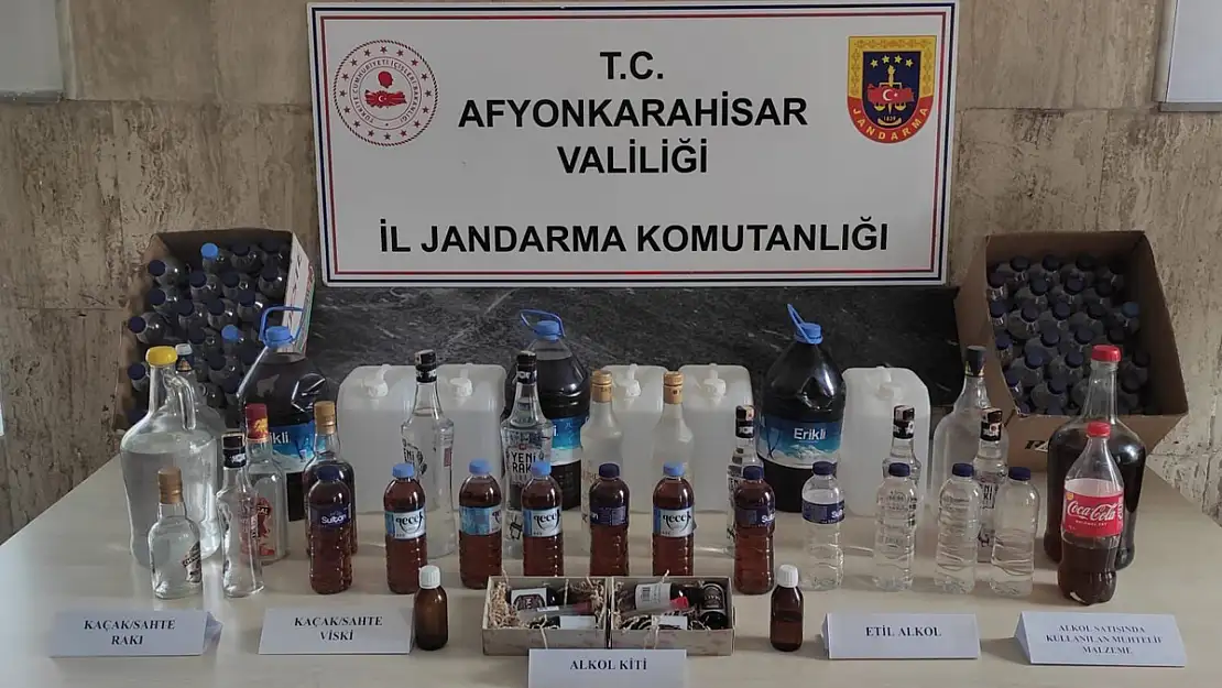 Afyon'da Aranması Olan Şahsın Evinde Jandarma Bakın Ne Buldu