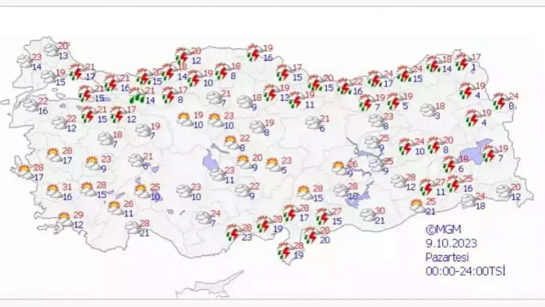 Afyon’da gecelere dikkat