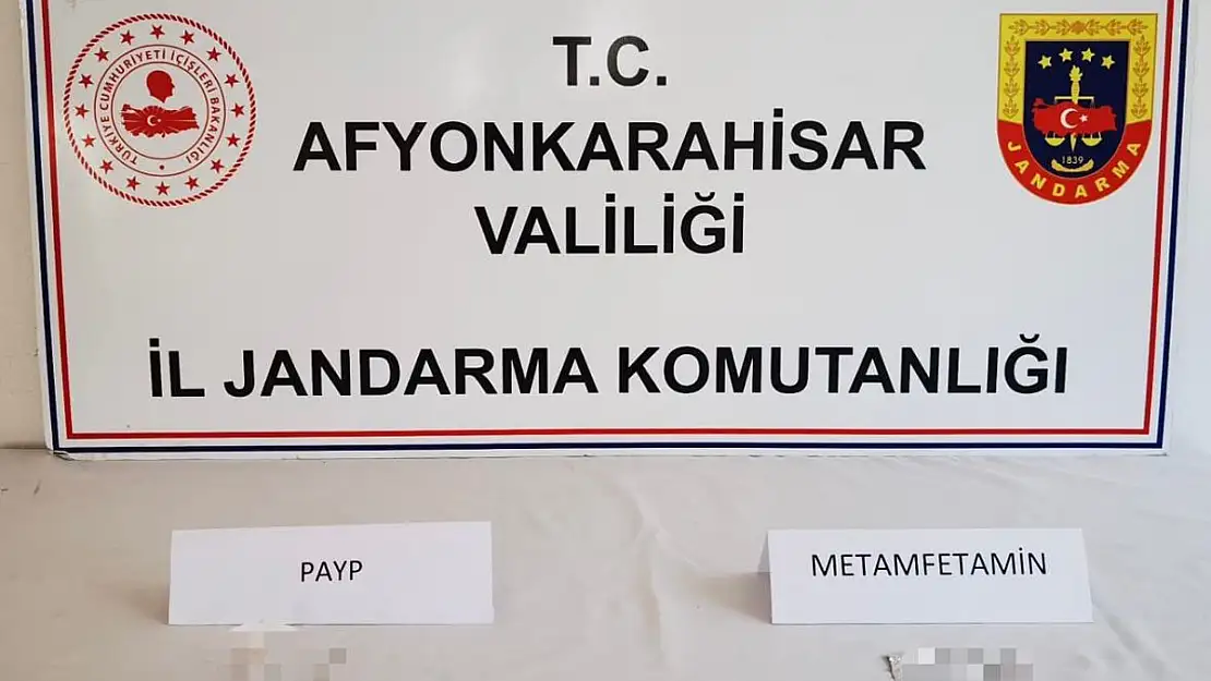 Afyon’da Jandarma Uyuşturucu Satışına Dur Dedi