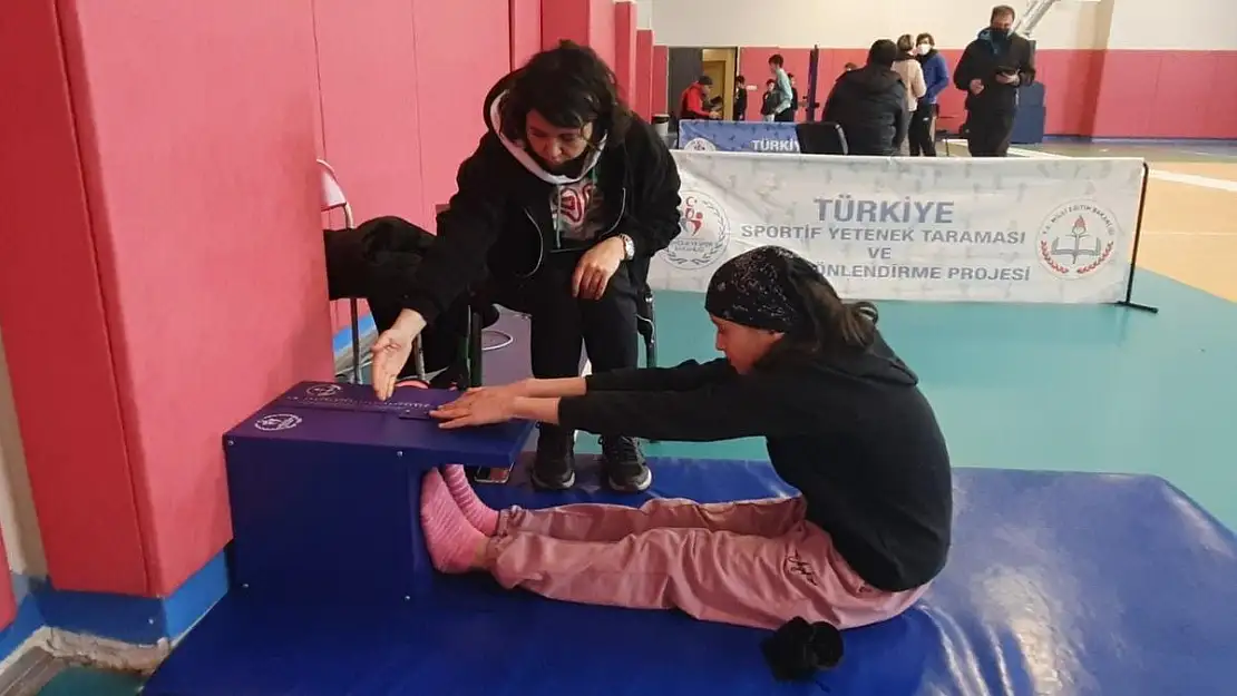 Afyon'da Türkiye sportif yetenek taraması ve spora yönlendirme çalışmaları başladı