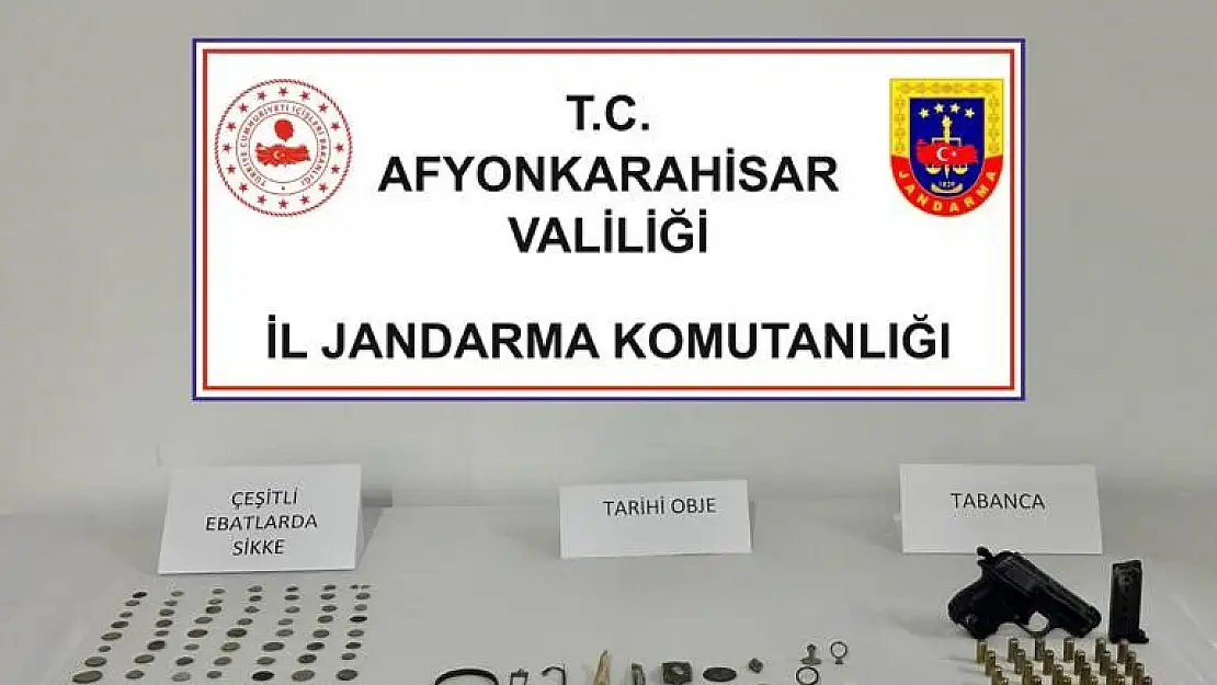 Afyon'da Yüzlerce Tarihi Eser Ele Geçirildi