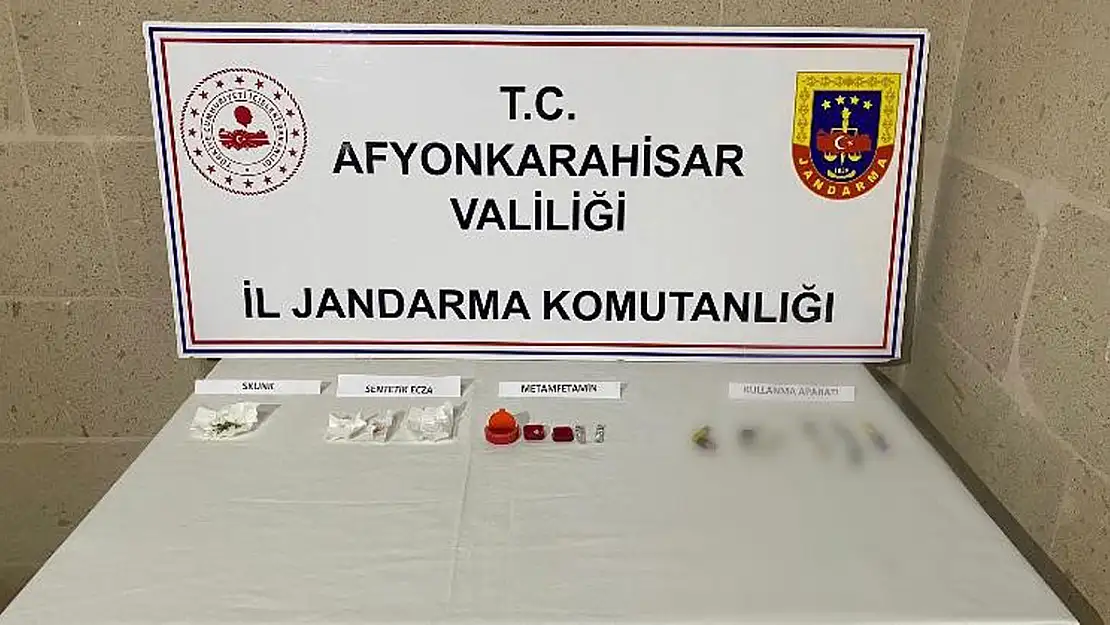 Afyon'da Zehir Taciri Jandarma Tarafından Yakalandı