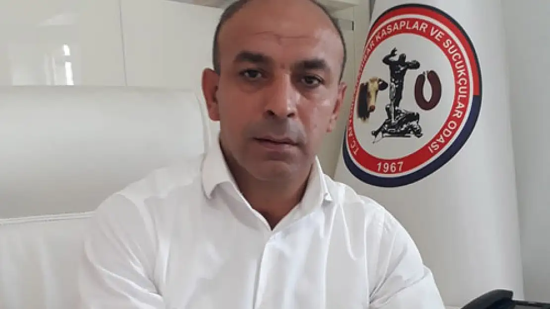 Afyonkarahisar Kasaplar ve Sucukçular Oda Başkanı İbrahim Yörük basın açıklaması yaptı: 'İFŞA EDİLEN Mevsim Sucukları markasının  Mevsim Marketler ile ilgisi yok'