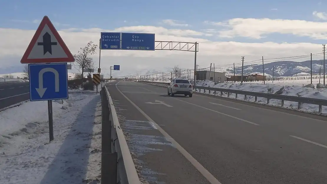 Afyonkarahisar-Konya karayolunda trafik normal seyrine döndü