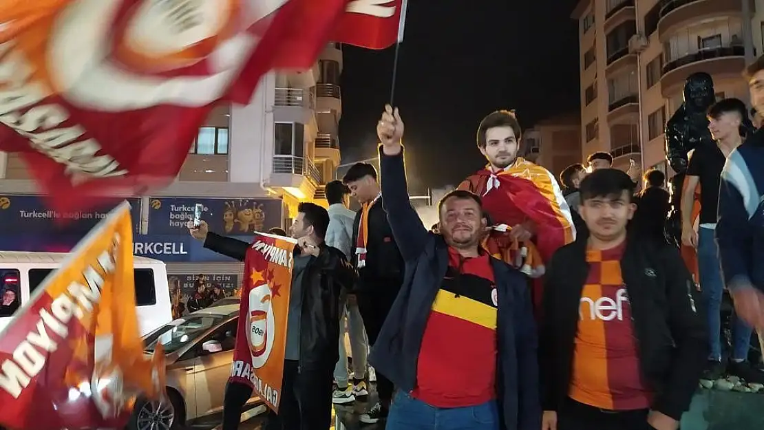 Afyonkarahisar’da sevincin adı Galatasaray