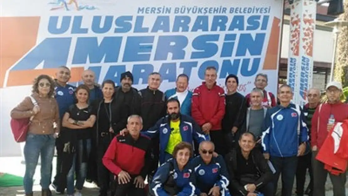 Afyonlu Atletler Mersin Maratonu'nda koştu