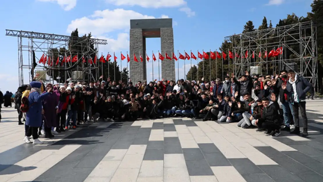 Afyon’lu gençler Çanakkale ruhunu yaşadı