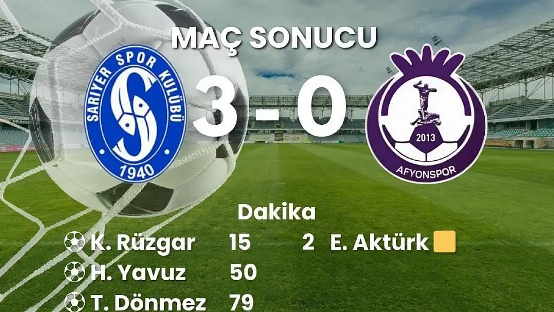 Afyonspor Sezona 3 - 0 Mağlup Başladı!