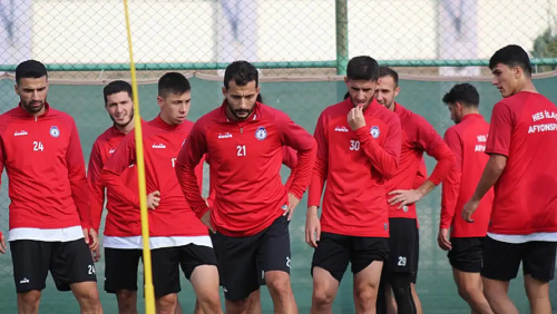 Afyonspor’da çalışmalar devam ediyor