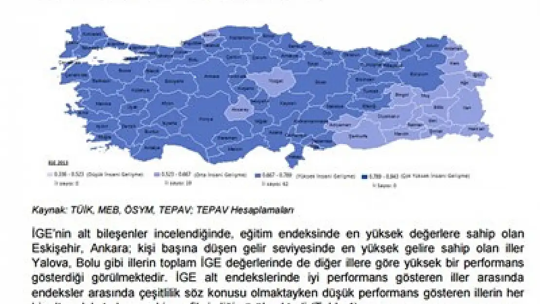 Afyon’un göstergeleri hangi ülkeye benziyor?