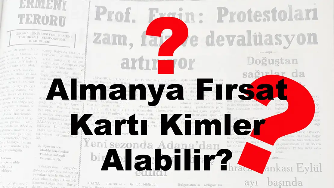 Almanya Fırsat Kartı Kimler Alabilir?