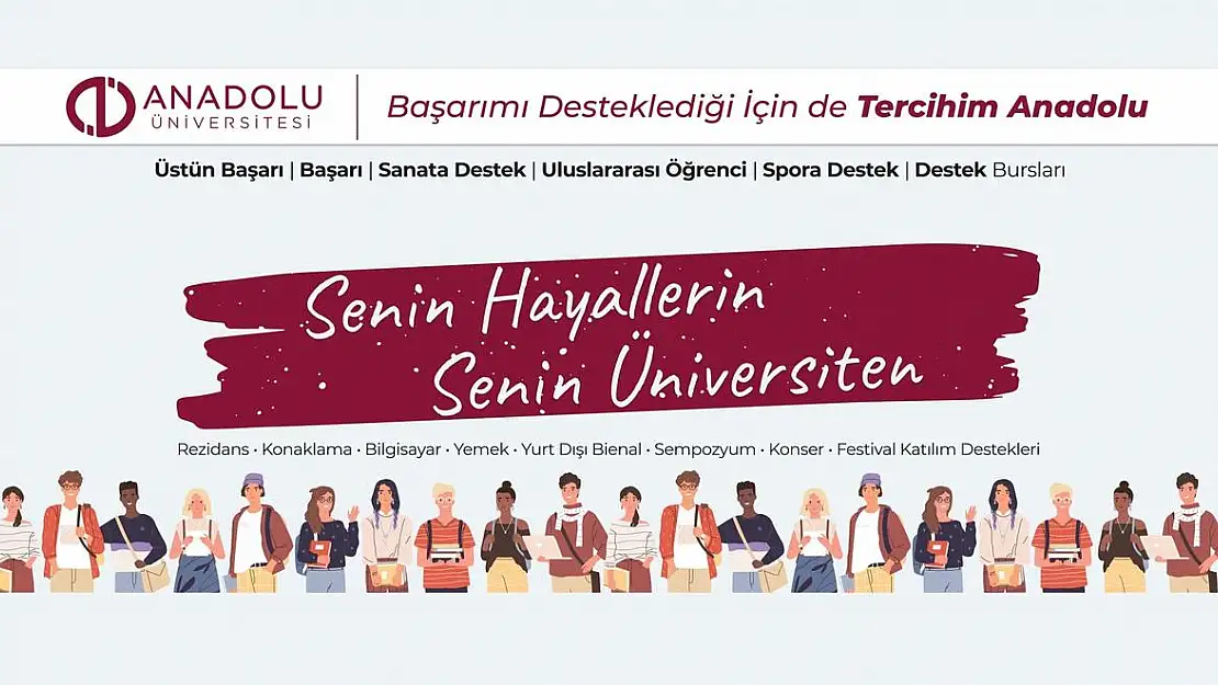 Anadolu Üniversitesi’nden öğrencilere 15 bin TL burs