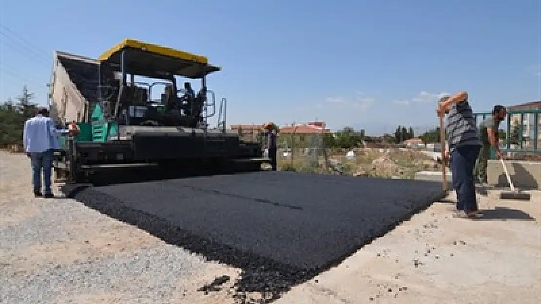 Asfaltlama çalışmaları başladı – Kocatepe Gazetesi