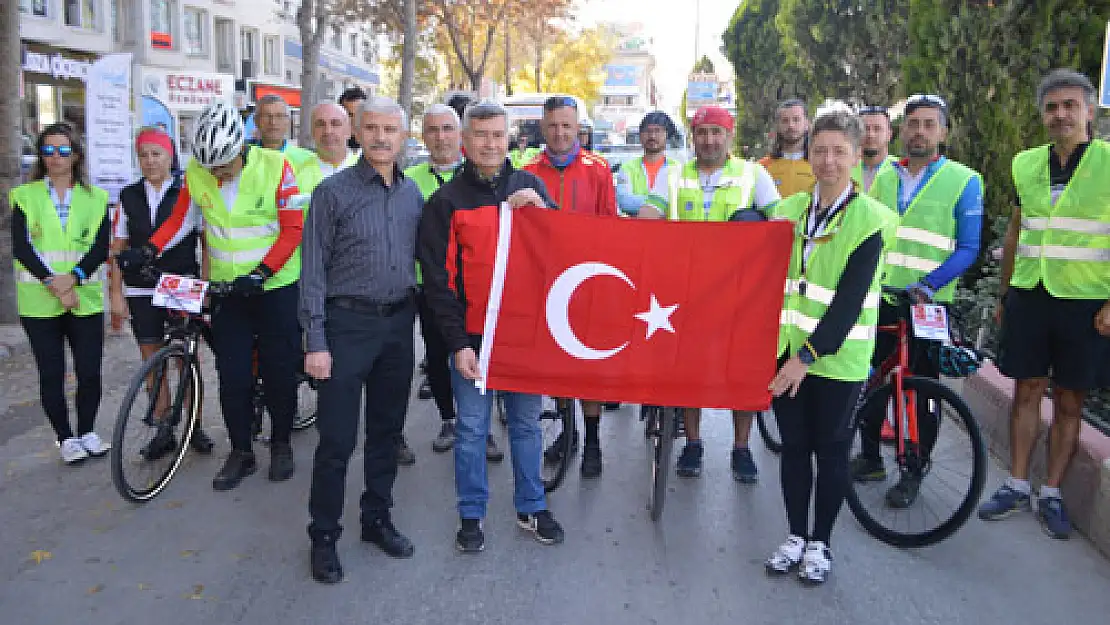 'Ata yolunda' Afyon'a geldi