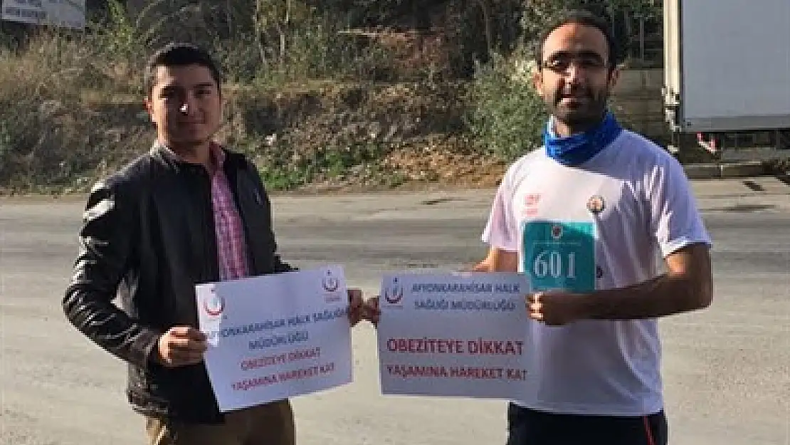 Atatürk Yol Koşusu'na Öz de katıldı