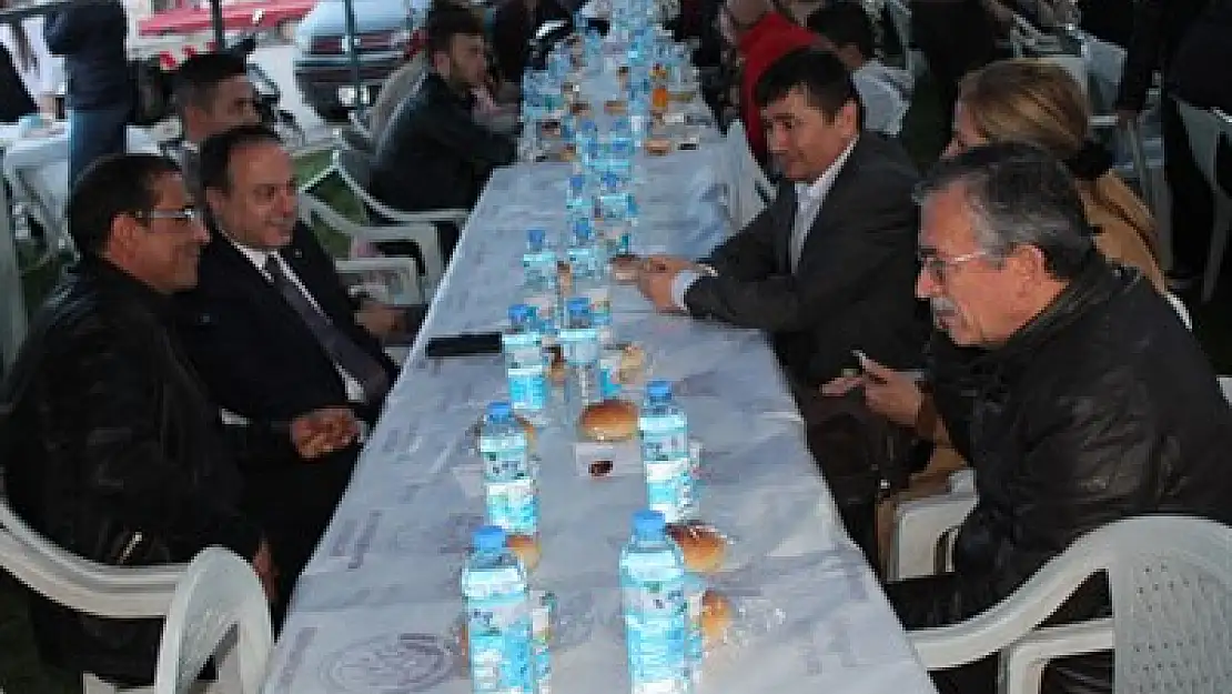 ATSO üyeleri, çadırda iftar yaptı