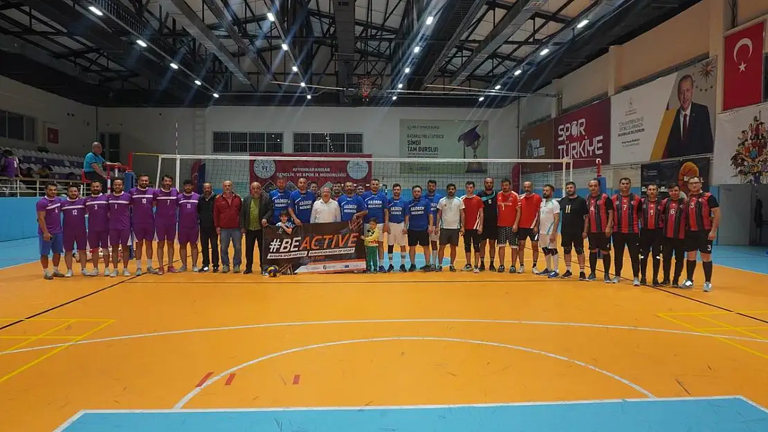 Avrupa Spor Haftası Afyon’da coşkuyla kutlanıyor