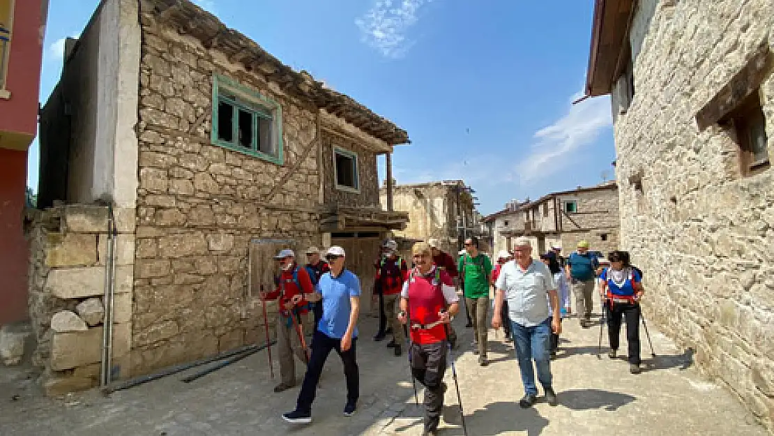 Ayazini'de yürüyüş rotaları belirleniyor