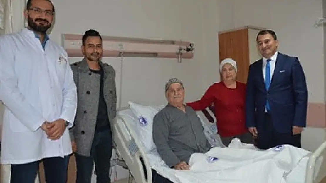 Aydın’dan şifa için Afyon’a geldi