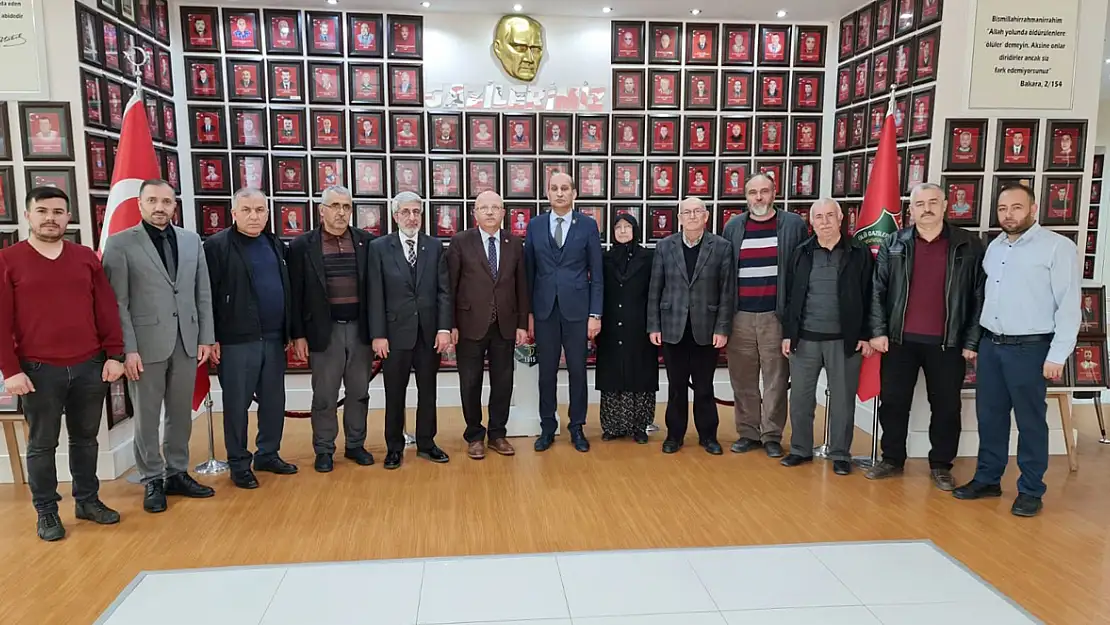 Başkan Çoban, İlk Veda Ziyaretini Şehit Aileleri Ve Gazilere Yaptı