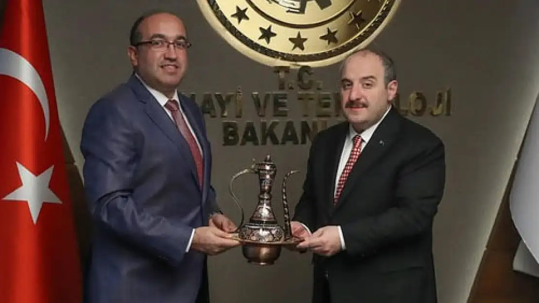 Başkan Çöl, Bakan Varank'la görüştü