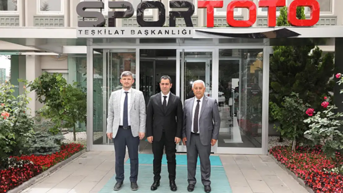 Başkanlardan Spor Toto’ya ziyaret