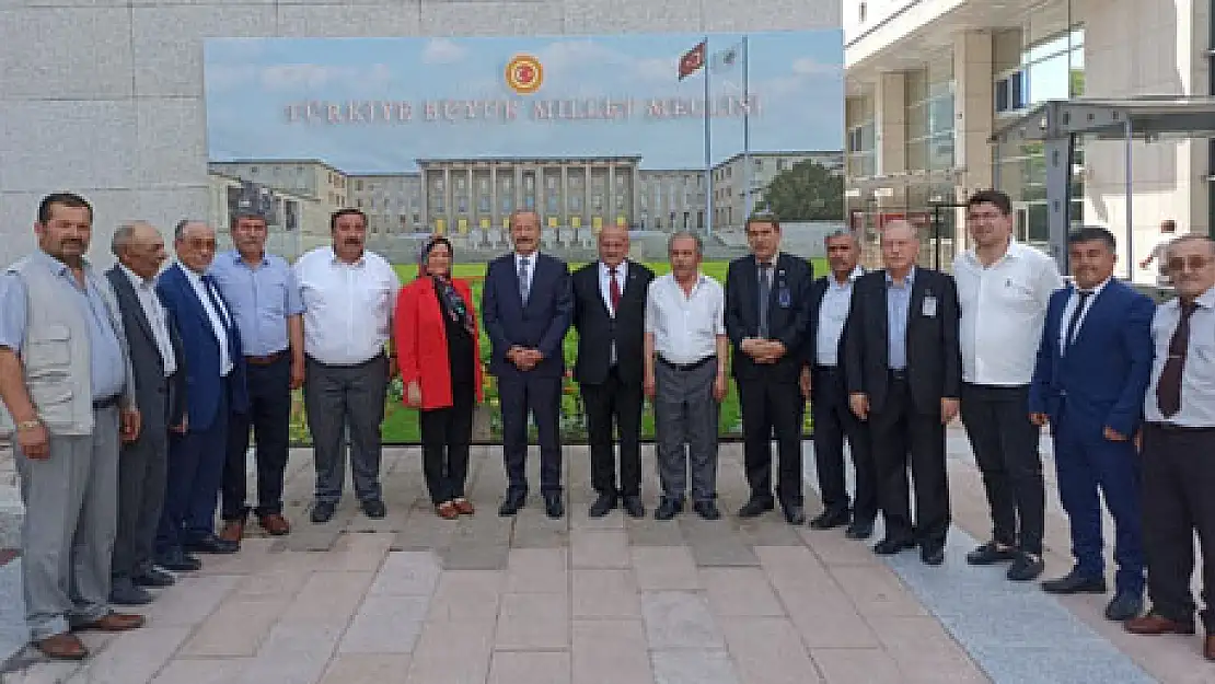 Başmakçı ve Dinar heyetinden vekillere hayırlı olsun ziyareti