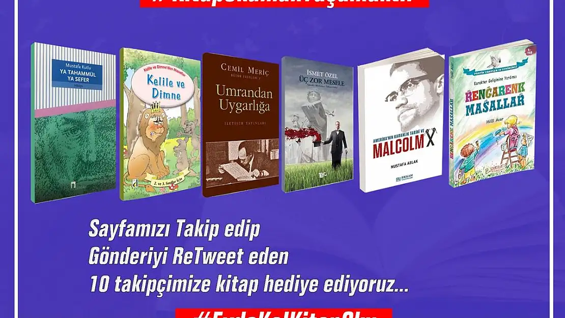 Belediye kitap seti hediye edecek