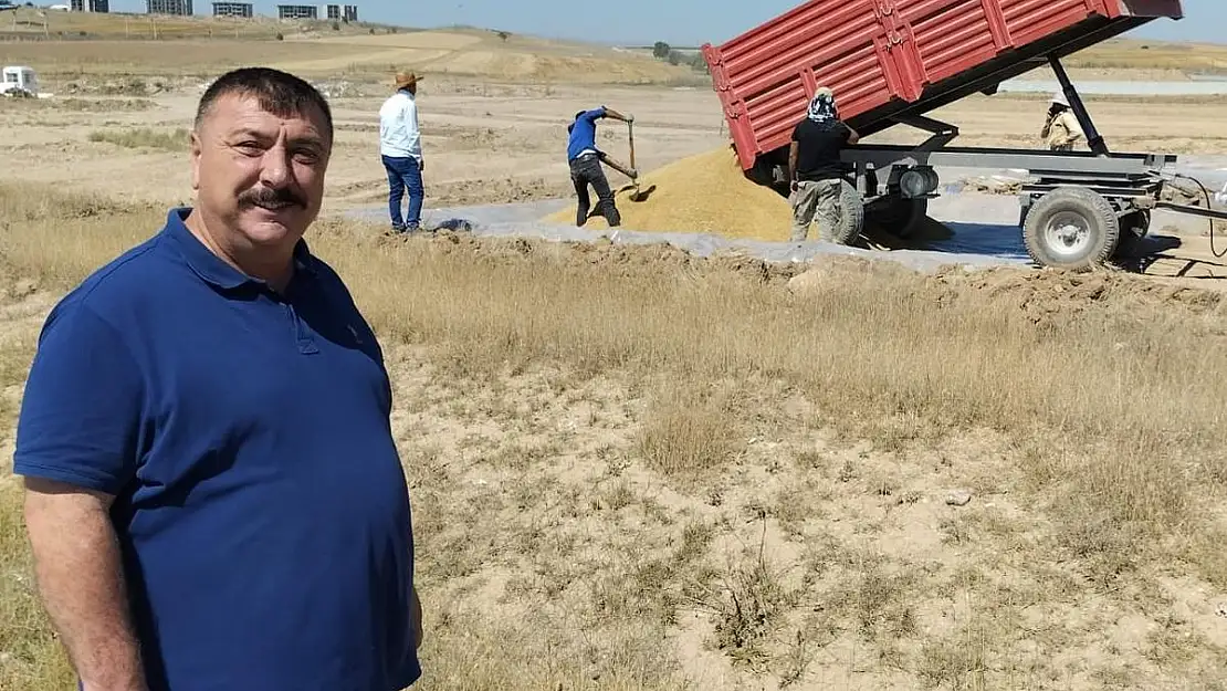 Beylikova TMO yılın ilk mahsulünü aldı