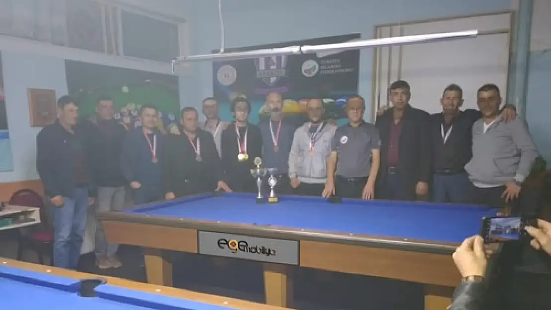 Bilardo şampiyonunun hedefi Milli Takım