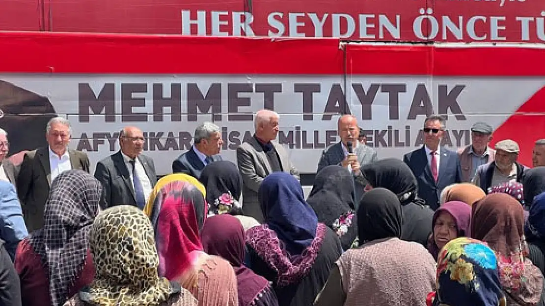 'Biz gücümüzü aziz milletimizden alıyoruz'