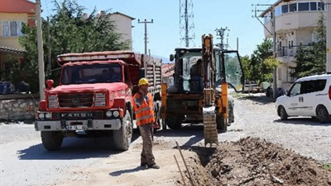 Bolvadin doğalgaz hattında hedef 20 kilometre