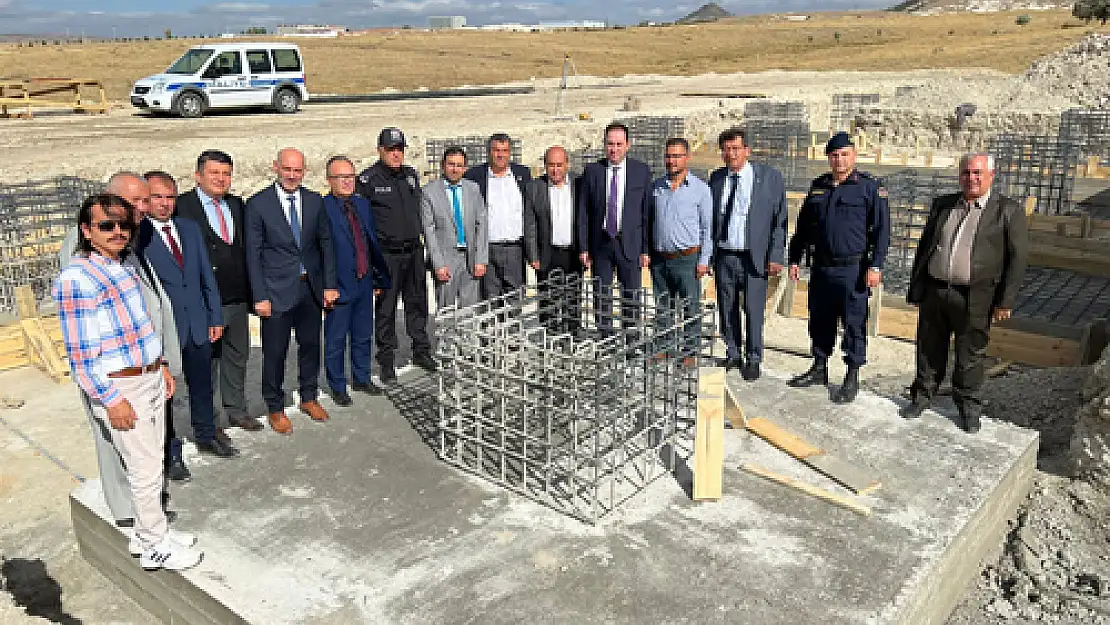 Bolvadin OSB'de granül fabrikası temeli atıldı