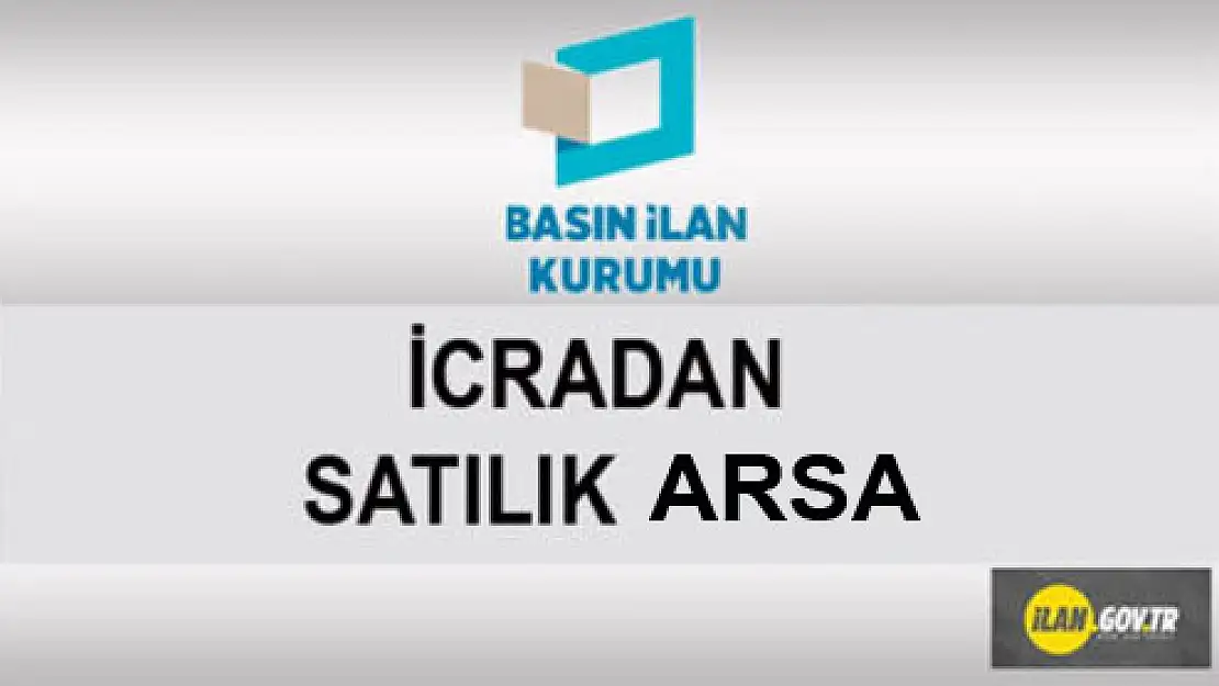 Bolvadin'de 587 metrekarelik arsa icradan satılacak