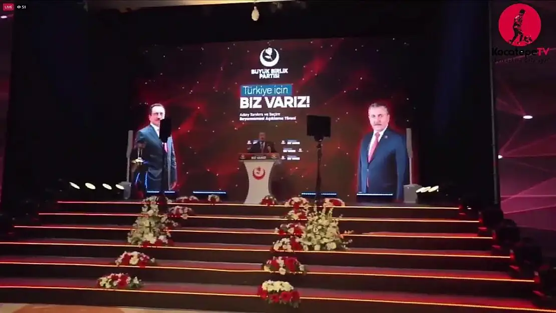 Büyük Birlik Partisi Aday Tanıtım Toplantısı