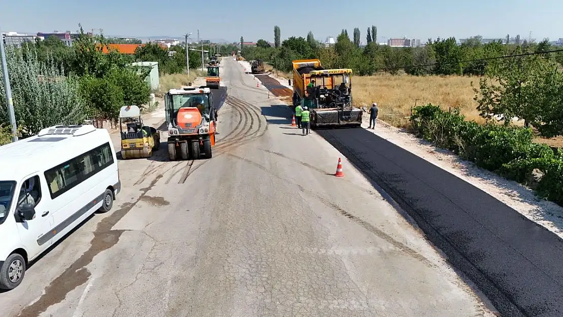 Çakırköy Yolunda Asfalt Çalışmaları Devam Ediyor